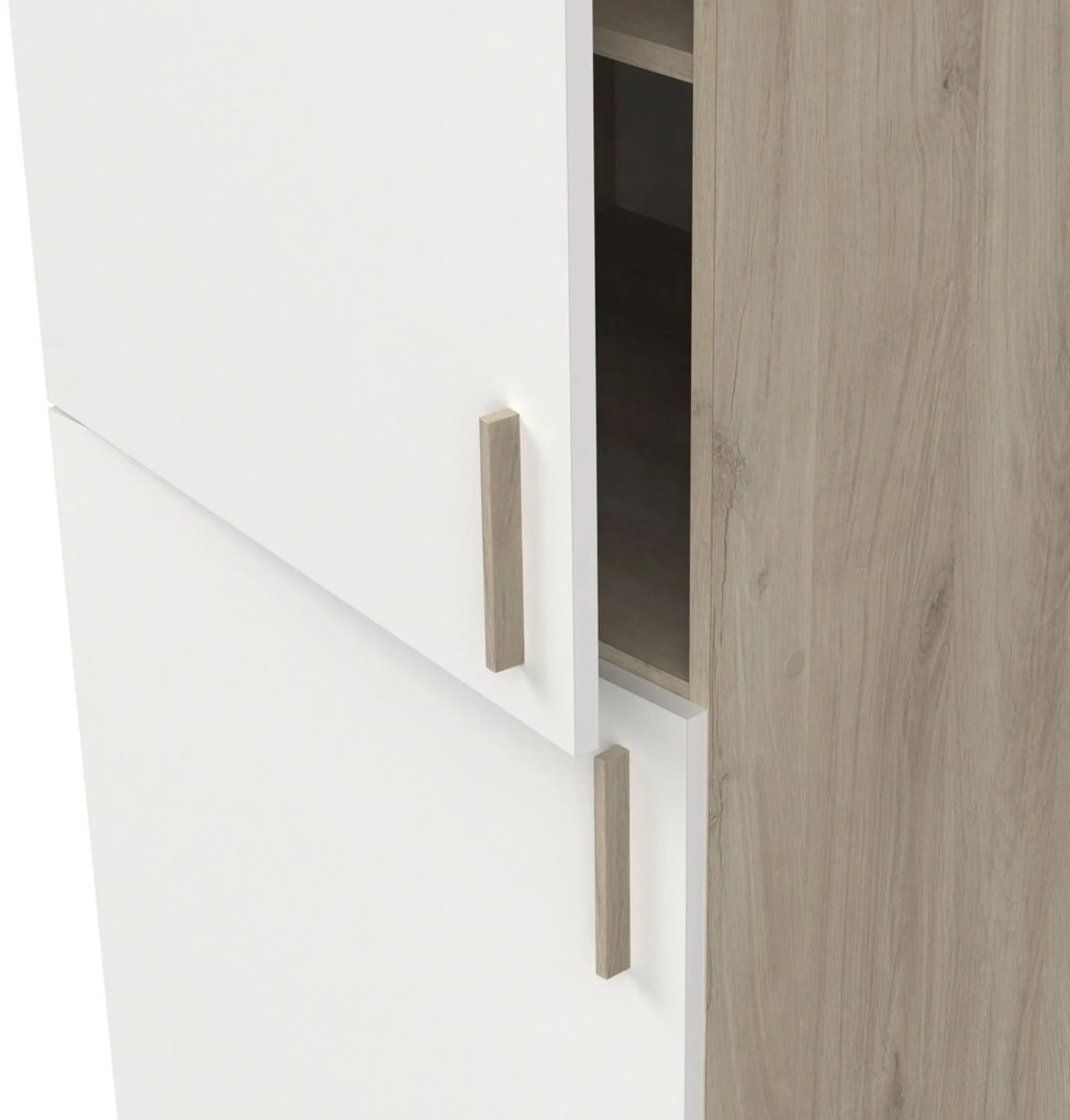 Επιδαπέδιο ντουλάπι ψηλό Poppy 60-Fusiko-Leuko