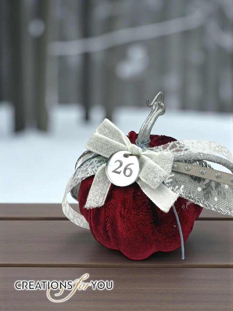 Κολοκύθα Μπορντό βελούδινη μεσαία - Χρυσό