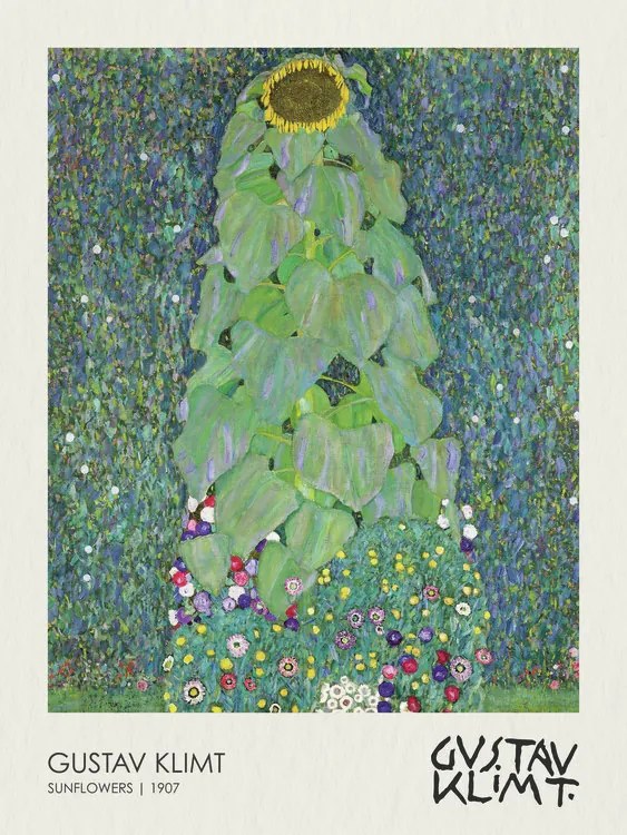 Αναπαραγωγή Sunflowers (1907), Gustav Klimt