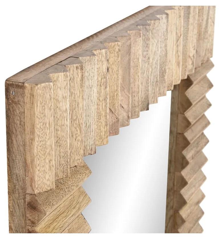 Τοίχο καθρέφτη Home ESPRIT Φυσικό Σύγχρονη 60 X 4 X 172 CM