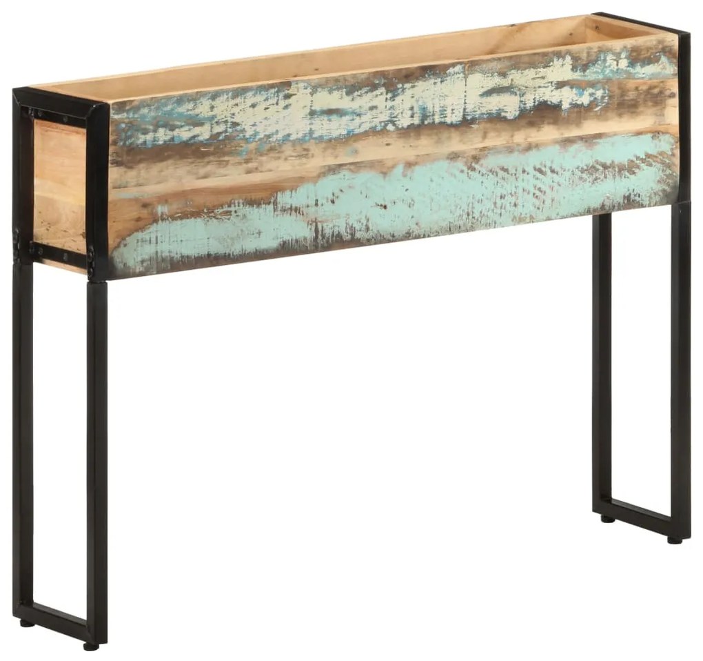 vidaXL Ζαρντινιέρα 90 x 20 x 68 εκ. από Μασίφ Ανακυκλωμένο Ξύλο