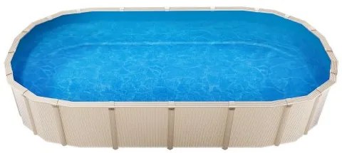 VEVOR Oval Pool Liner 24 x 12.3ft Overlap Style Pool Liner 52in Wall Height