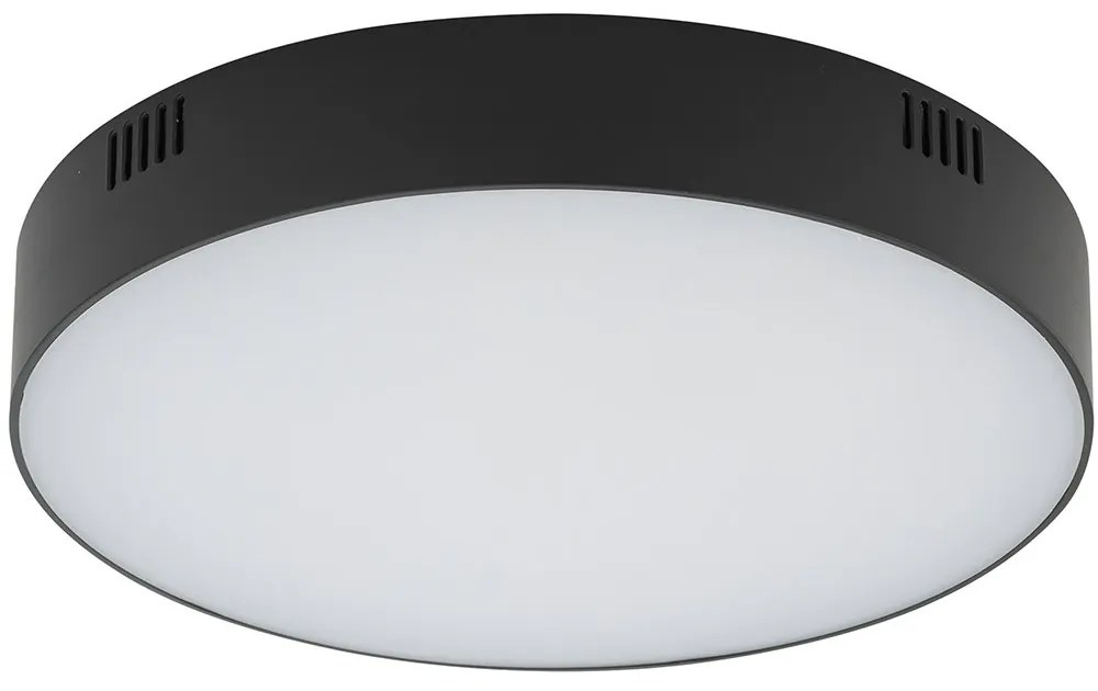 Φωτιστικό Οροφής - Πλαφονιέρα Lid Round 10417 21x4cm 35W 4000K 3000lm Led Black-White Nowodvorski