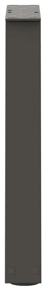 vidaXL Πόδια Τραπεζιού Σαλονιού Σχήματος V 2 τεμ. Ανθρακί 28x(42-43,3) εκ. Ατσάλι