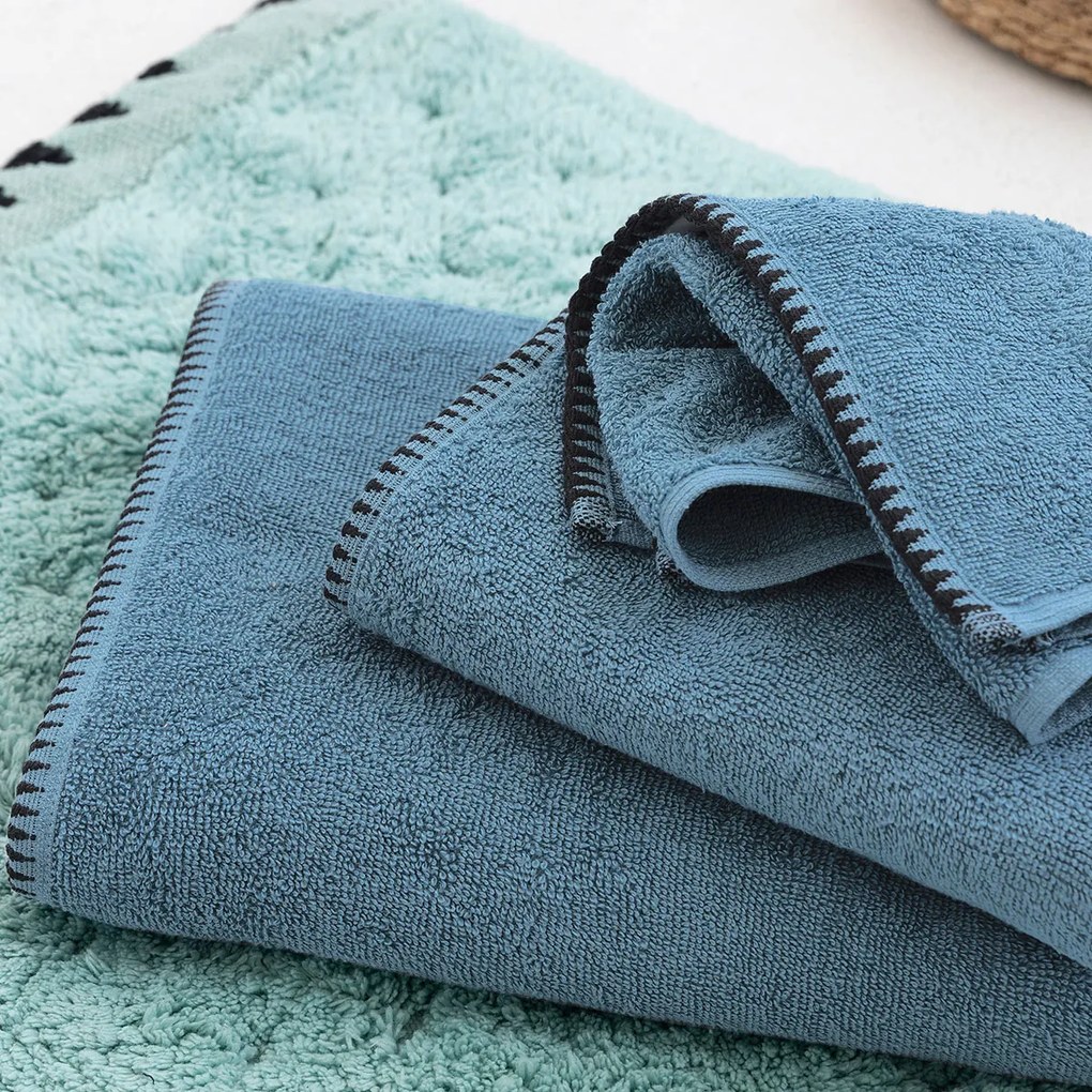 Πετσέτα Χεριών (30x50) Palamaiki Towels Brooklyn 500gsm Μπλε