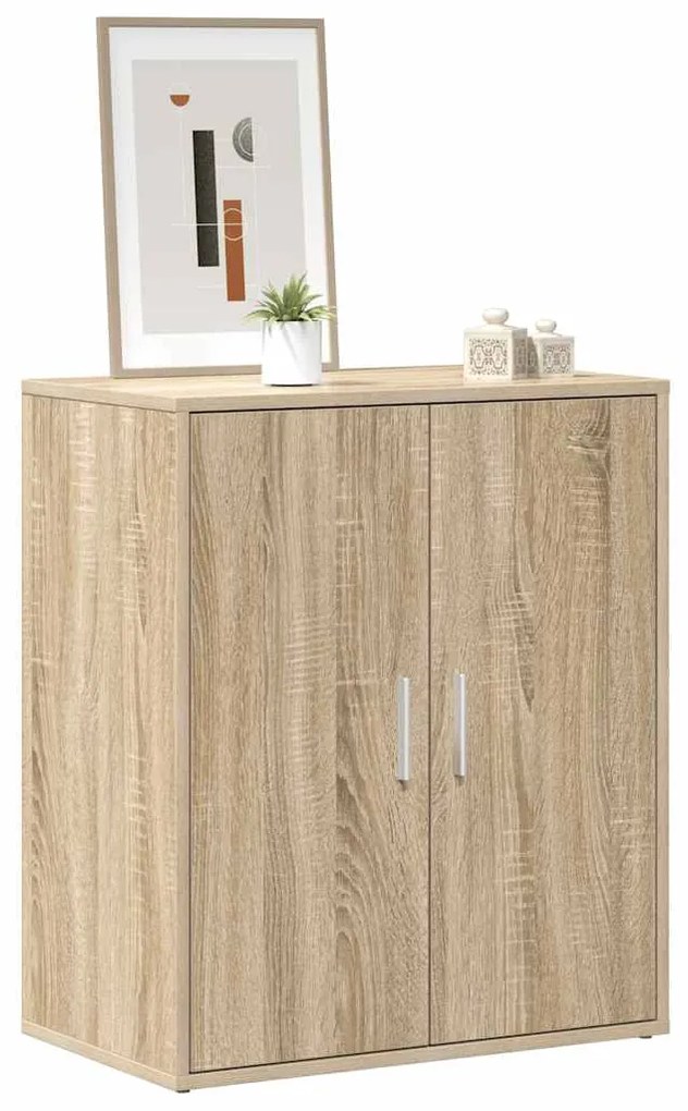 vidaXL Παπουτσοθήκη Sonoma Δρυς 60 x 35 x 70 εκ. από Επεξ. Ξύλο