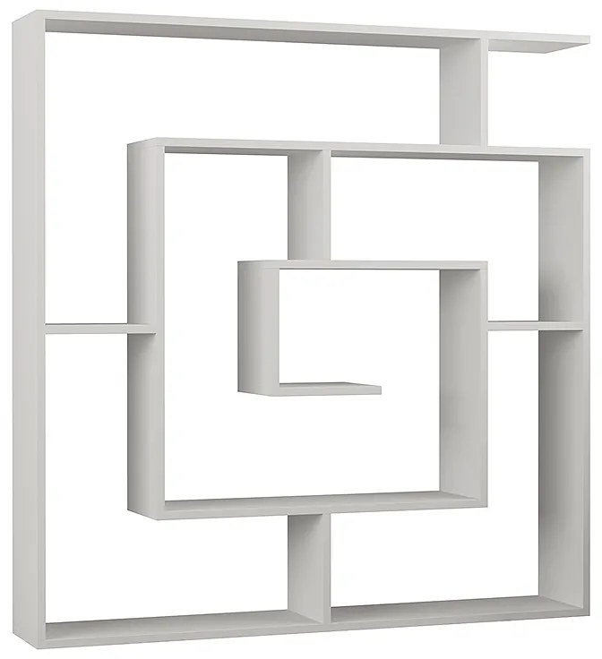 ΒΙΒΛΙΟΘΗΚΗ LABIRENT MEGAPAP ΧΡΩΜΑ ΛΕΥΚΟ 125X22X129ΕΚ.