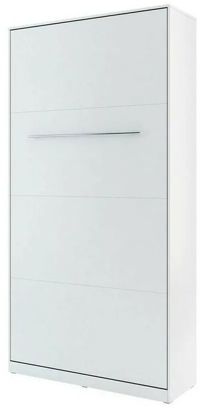 Σετ επίπλων Concept Pro Lenart AH145, Άσπρο, Πλαστικοποιημένη μοριοσανίδα, Τάβλες για Κρεβάτι, 90x200, Ενιαίος, Με κρεβάτι, Με πρόσθετο εξοπλισμό, Άσπρο