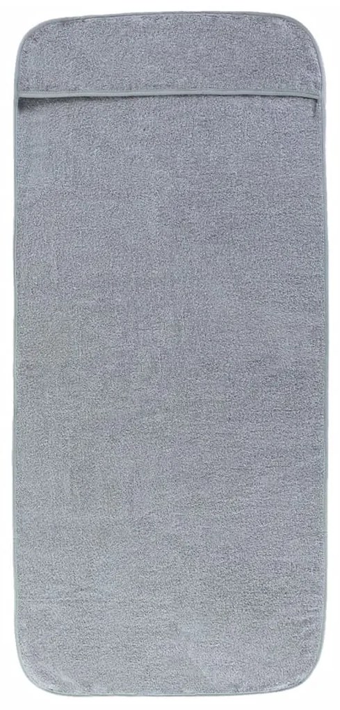vidaXL Πετσέτες Θαλάσσης 2 τεμ. Γκρι 75 x 200 εκ. Ύφασμα 400 GSM