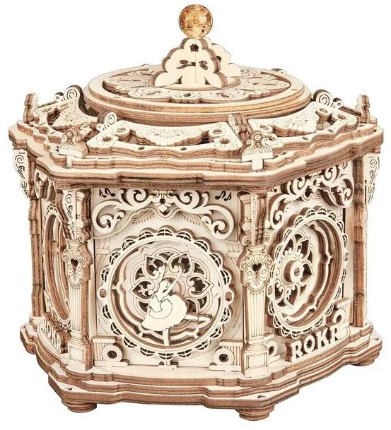 3D Puzzle ROKR Secret Garden Mechanical Music Box AMK52