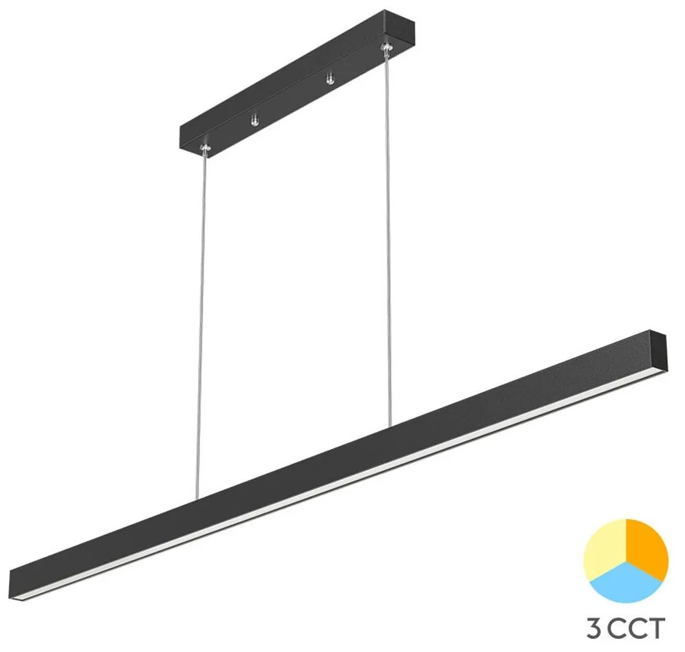 Φωτιστικό Κρεμαστό Braytron BH16-09981 Μαύρο Ματ (Black Mat) CCT3