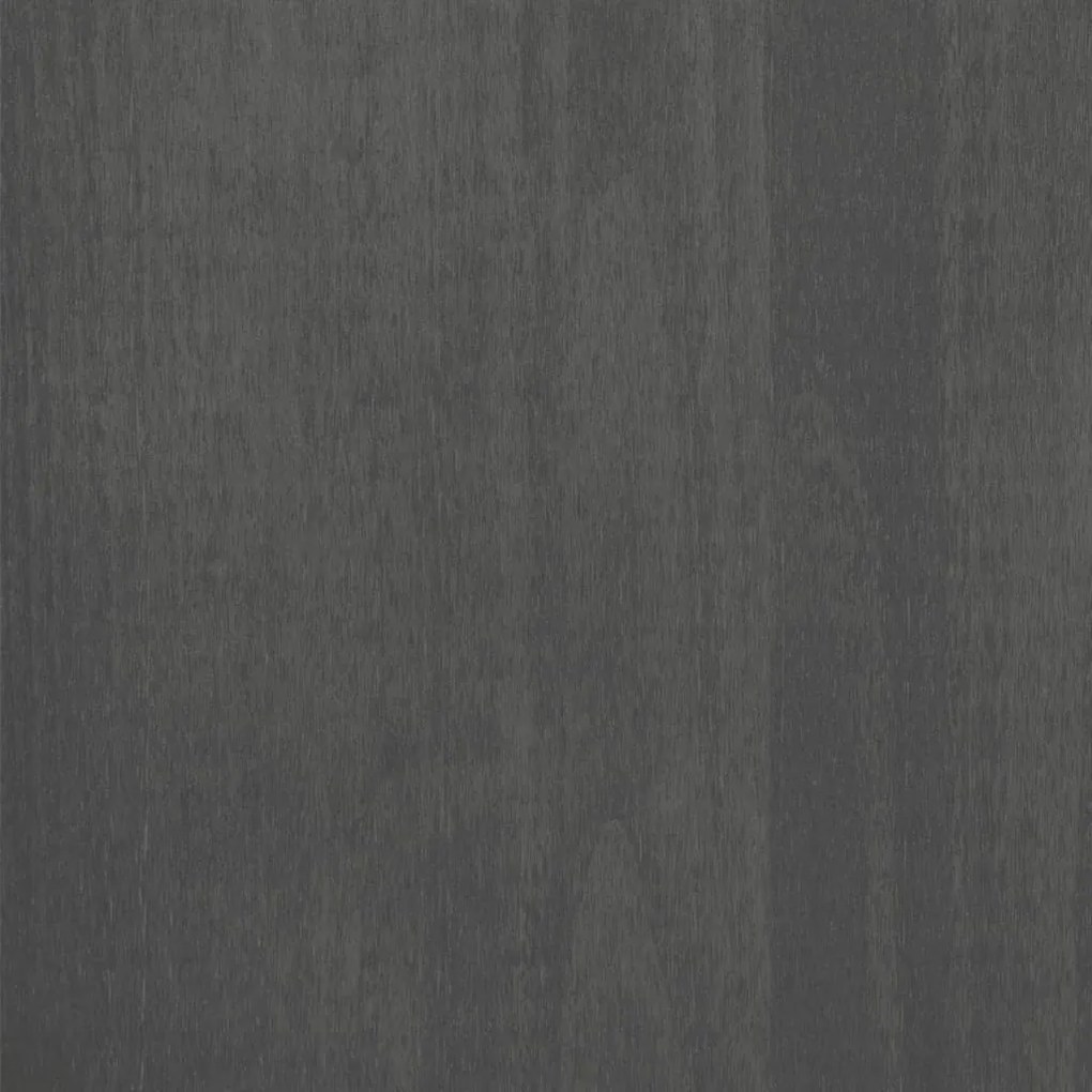 vidaXL Πάνω Μέρος Ντουλαπιού HAMAR Γκρι 85x35x100 εκ. Μασίφ Πεύκο