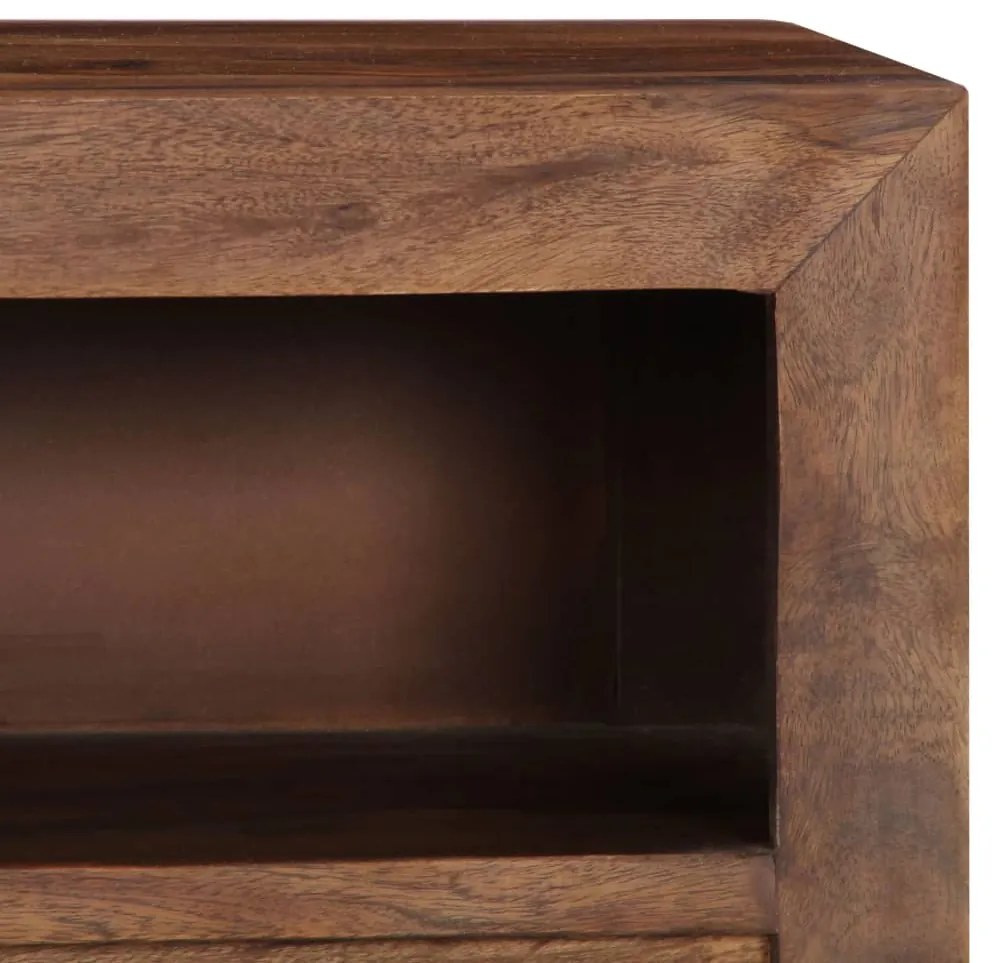 vidaXL Έπιπλο Τηλεόρασης 120 x 30 x 40 εκ. από Μασίφ Ξύλο Ακακίας