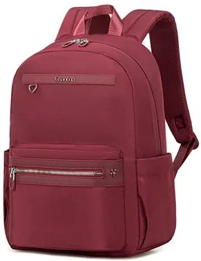 CHANTRIA γυναικεία τσάντα πλάτης CB00649 με θήκη laptop 14", 14.3L, κόκκινη