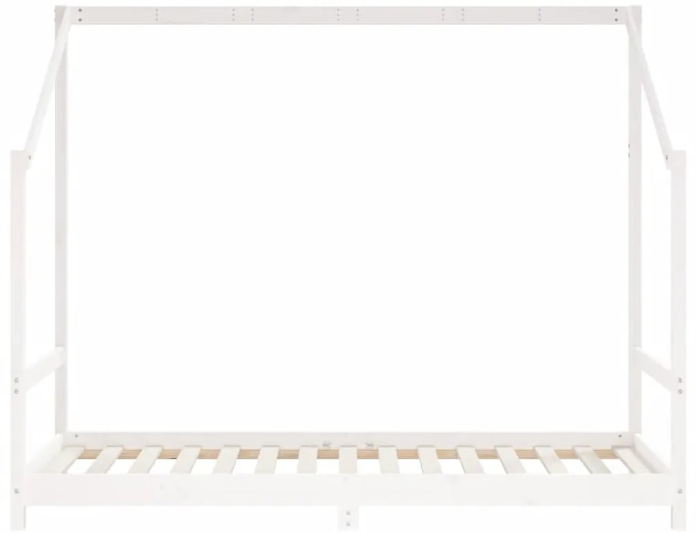 vidaXL Πλαίσιο Παιδικού Κρεβατιού 2x(90x190)εκ. Μασίφ Ξύλο Πεύκου