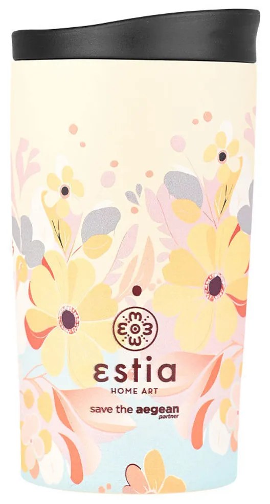 Ποτήρι Θερμός 350ml Estia Save The Aegean Travel Mug Spring Sonata 01-25649