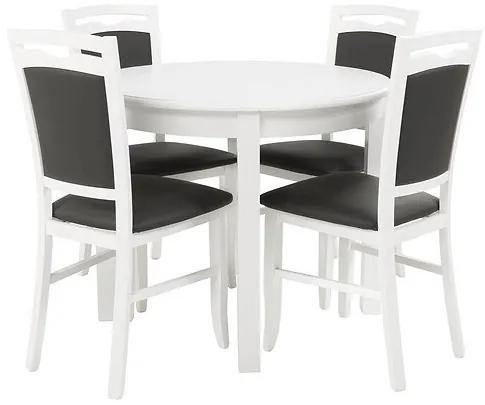 Τραπέζι Boston 280, Άσπρο, 76cm, 48 kg, Επιμήκυνση, Ινοσανίδες μέσης πυκνότητας, Ξύλο | Epipla1.gr