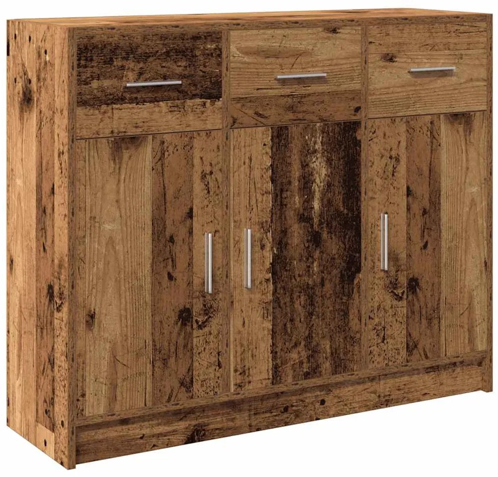 vidaXL Ντουλάπι Παλιό Ξύλο 91x28x75 εκ. από Επεξεργασμένο Ξύλο