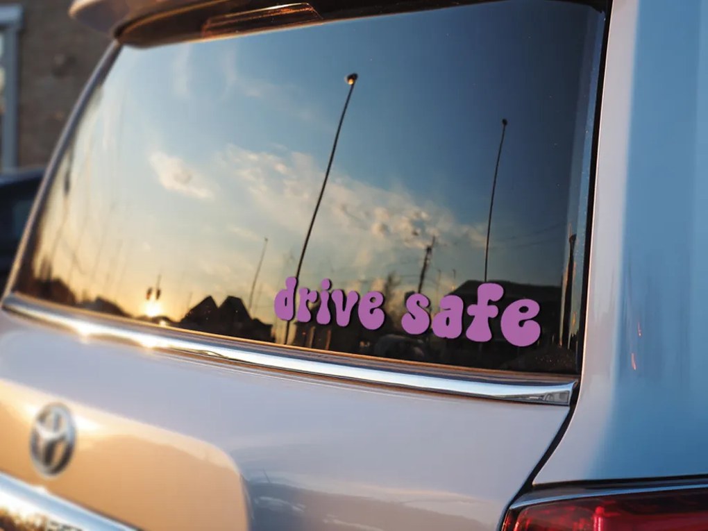 Αυτοκόλλητο για καθρέφτη S37 – Drive safe
