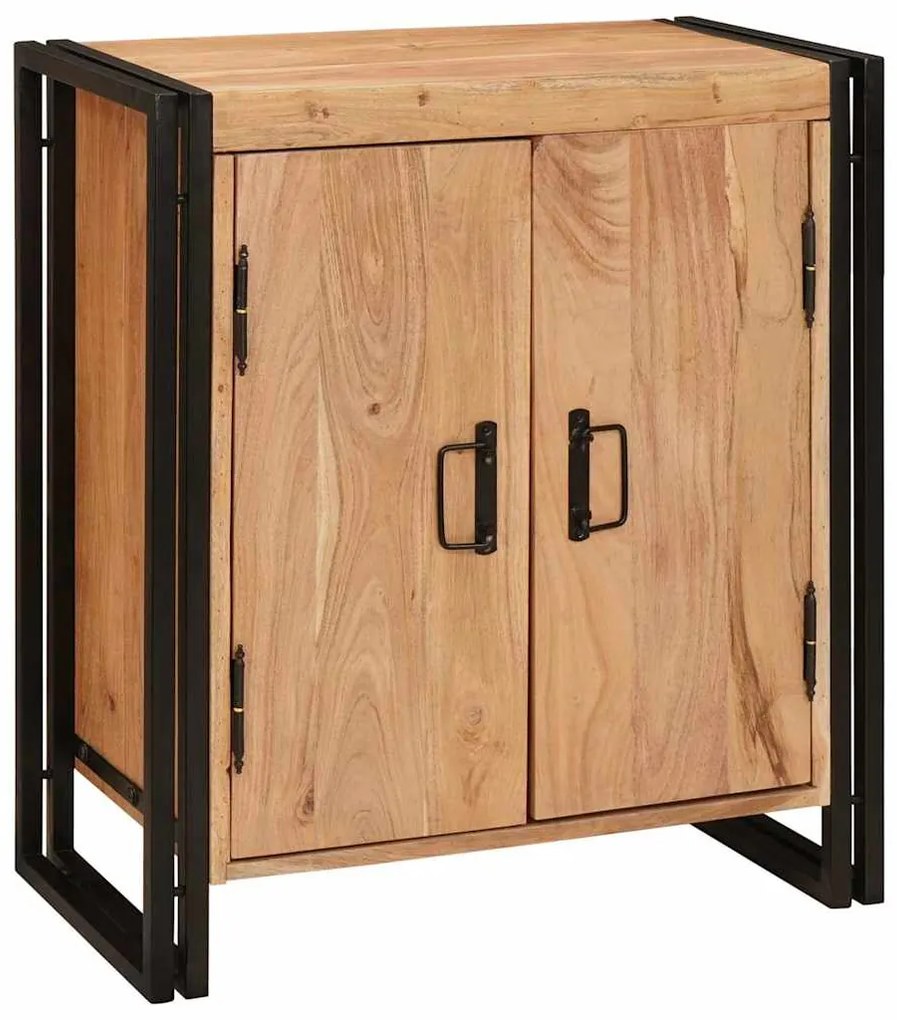 vidaXL Κομοδίνο Καφέ 38 x 33 x 58 εκ. Μασίφ ξύλο ακακίας