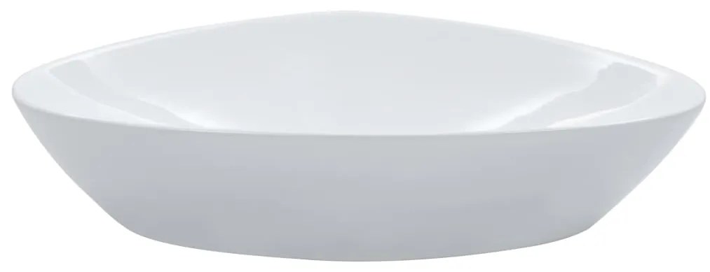 vidaXL Νιπτήρας Λευκός 58,5 x 39 x 14 εκ. Κεραμικός
