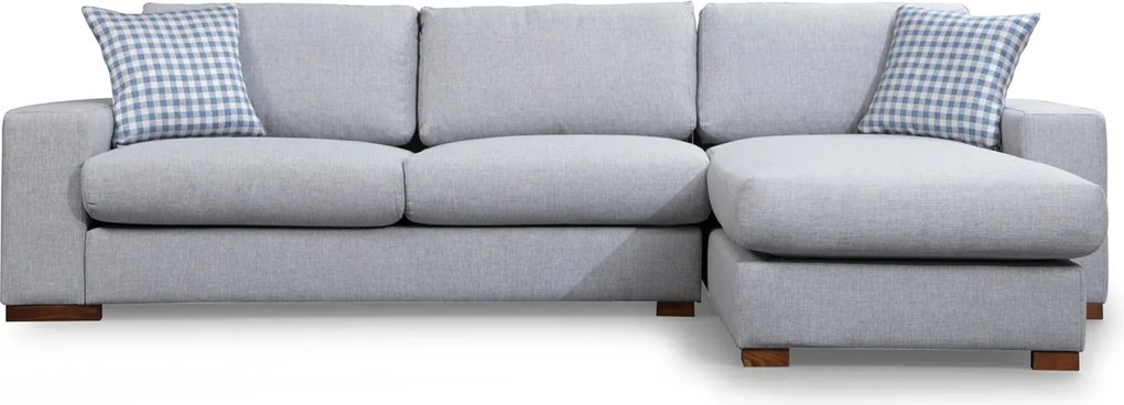 Corner Sofa Loop 12 Light Grey