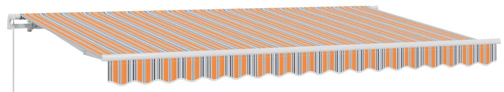 vidaXL Σκηνίτσα Αναδιπλούμενη Πολύχρωμο 400 x 200 cm