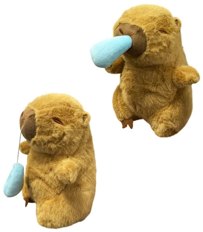 Λούτρινο Δονούμενο Καπιμπάρα - Stuffed Capybara