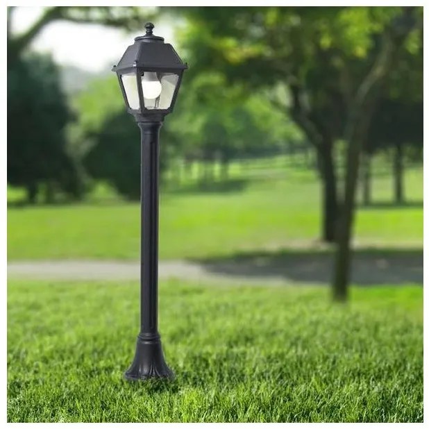 Επιδαπέδιο Φωτιστικό LED 8,5W IP55 Μαύρο Mary 145-26034 Eurolamp-145-26034-Μαύρο 145-26034