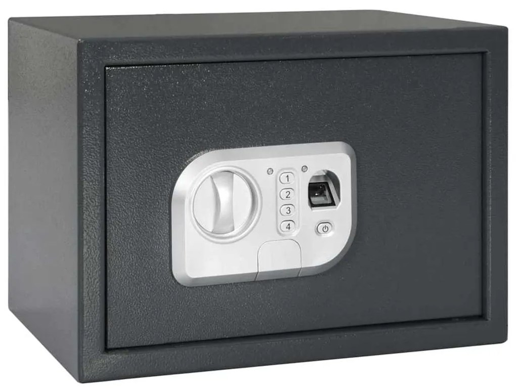 Ψηφιακό Ασφαλές Σκούρο γκρι 35 x 25 x 25 εκ. Ατσάλι