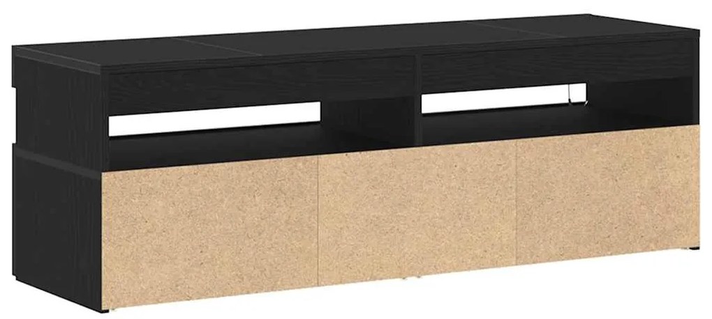 vidaXL Ντουλάπι TV Μαύρο 120 x 35 x 40 εκ. Επεξεργασμένο ξύλο