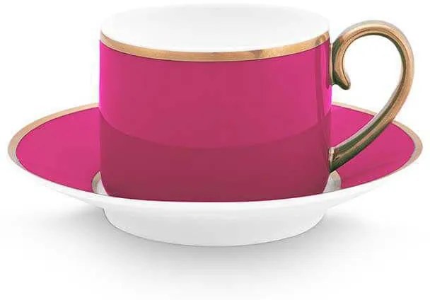 ΦΛΥΤΖΑΝΙ ESPRESSO ΜΕ ΠΙΑΤΑΚΙ 120ml PIP STUDIO - CHIQUE 51004156 (PINK)