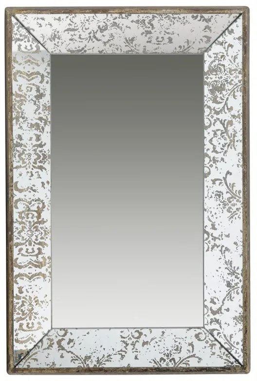 Artekko Artekko Dorthea Καθρέπτης Τοίχου MDF Γυαλί Χρυσό (61x5.1x39.4)cm 31501-DS