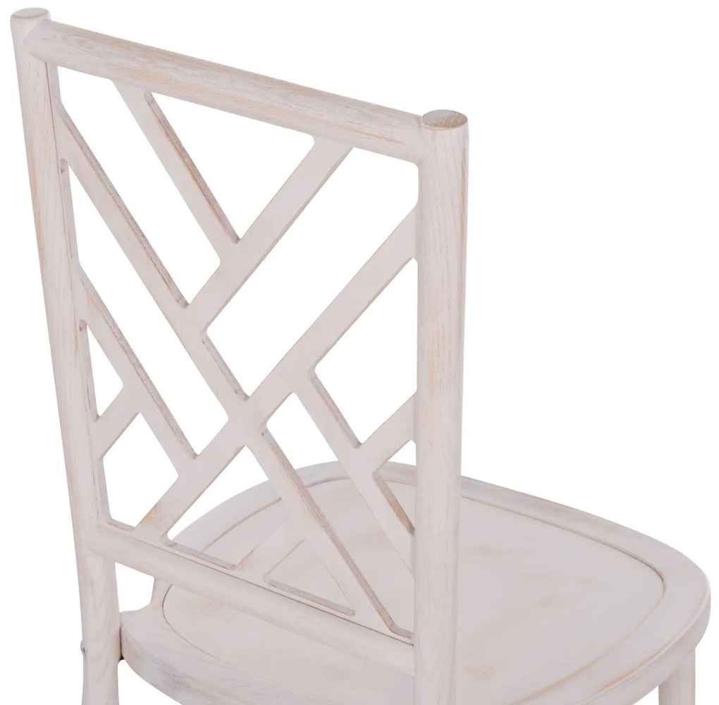 Καρέκλα C9410.05 Ξύλο Toon σε White Wash απόχρωση 44,5x48x96Υεκ.