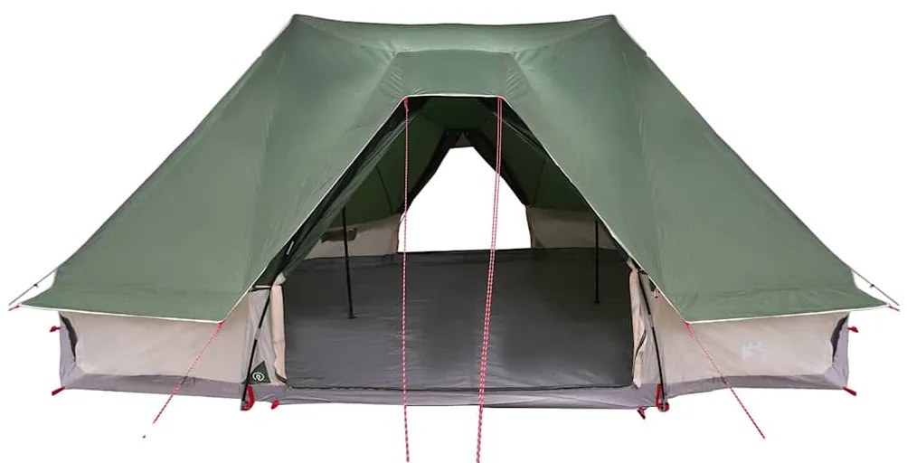 vidaXL Οικογενειακή Σκηνή Τίπι Τιπί Πράσινο 680 x 430 x 270 εκ.