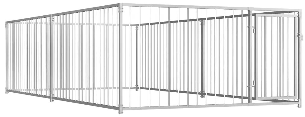 vidaXL Κλουβί Σκύλου Εξωτερικού Χώρου 200 x 400 x 100 εκ.