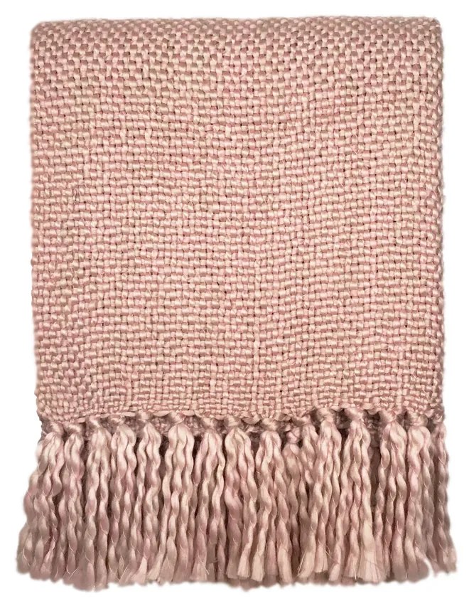Ριχτάρια Malagoon Marble pink throw