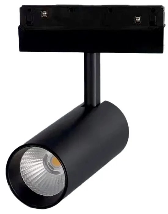 Σποτ Μαγνητικής Ράγας HUBE730B 5x9cm Led 550lm 7W 3000K Black Aca