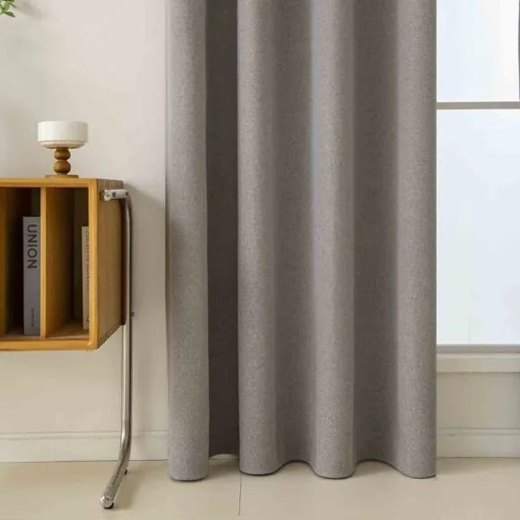 Beauty Home Ύφασμα κουρτίνας με το μέτρο Full Blackout σκίασης Total Art 8446 Φ280 Μπεζ