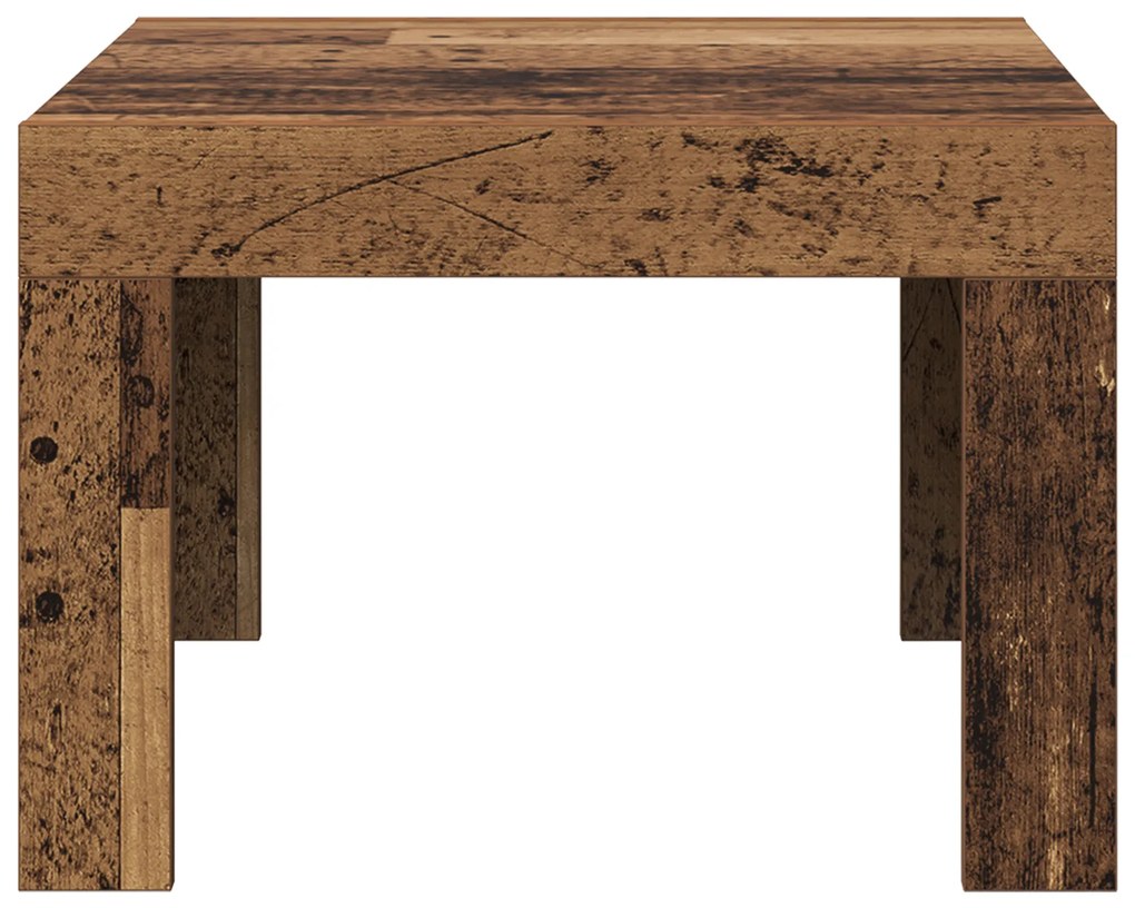vidaXL Τραπεζάκι σαλονιού Παλιό ξύλο 50 x 50 x 35 cm