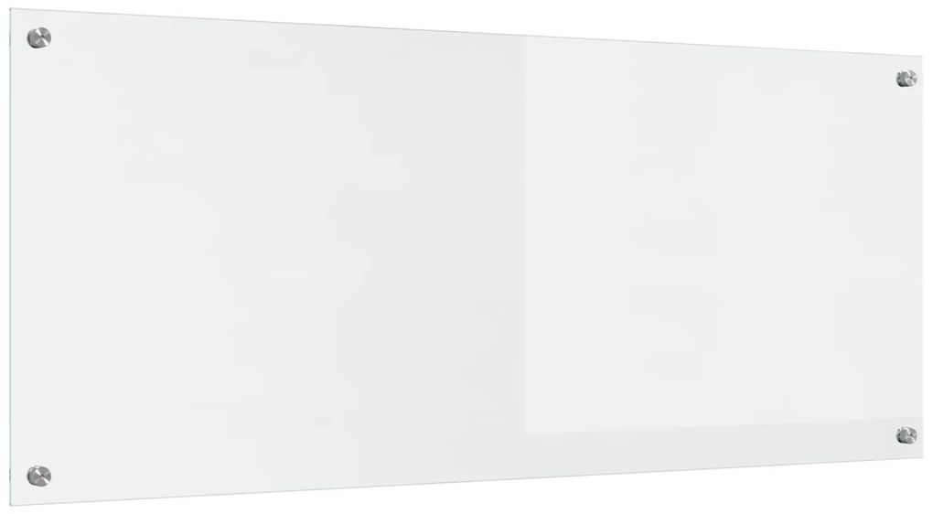 vidaXL Διαφανές Πλαίσιο Κουζίνας 120x50x0,6 εκ από Γυάλα