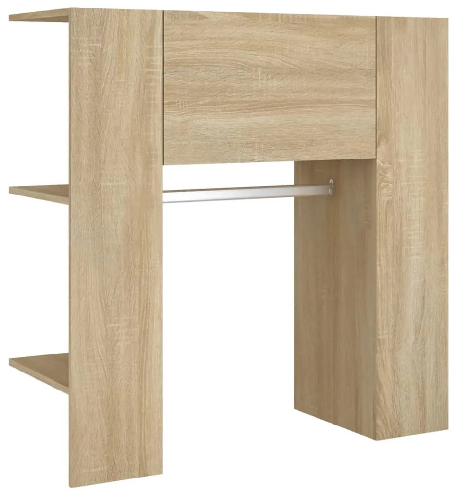 vidaXL Ντουλάπι Διαδρόμου Sonoma Δρυς 97,5 x 37 x 99 εκ. Επεξεργ. Ξύλο