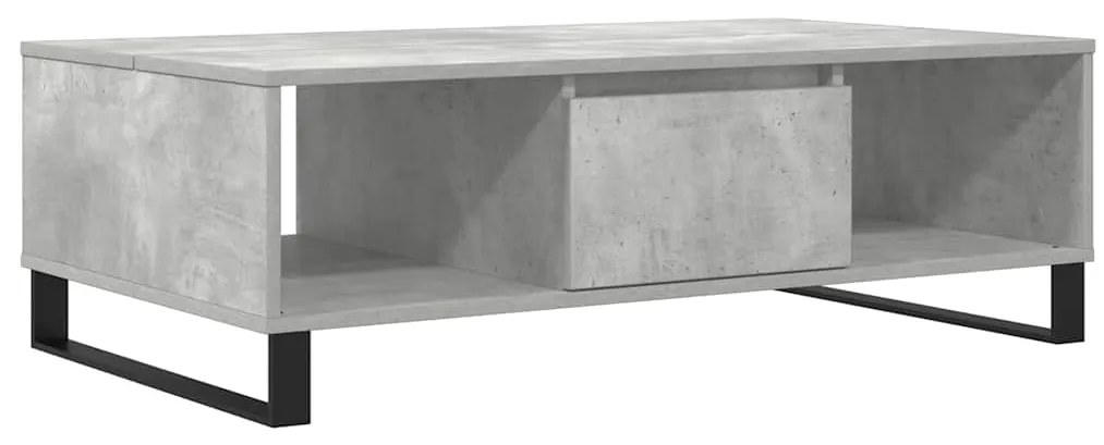vidaXL Τραπεζάκι Σαλονιού Γκρι Σκυρ. 104x60x35 εκ. Επεξεργασμένο Ξύλο