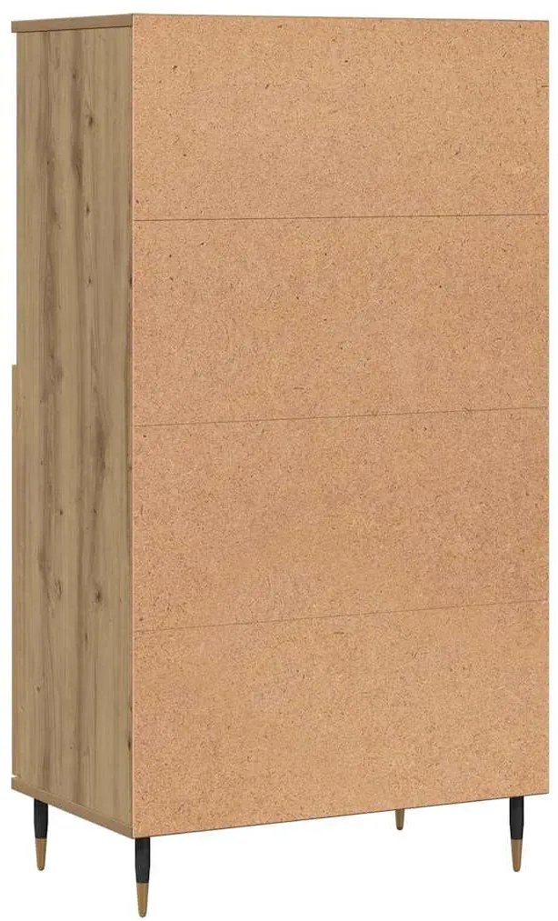 vidaXL Ντουλάπι Αρτισιανή Δρυς 60x36x110 εκ. από Επεξεργασμένο Ξύλο