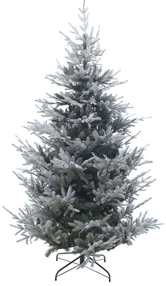 Χριστουγεννιάτικο Δέντρο Χιονισμένο 2-85-613-0003 210cm (2640Tips) Green-White Inart