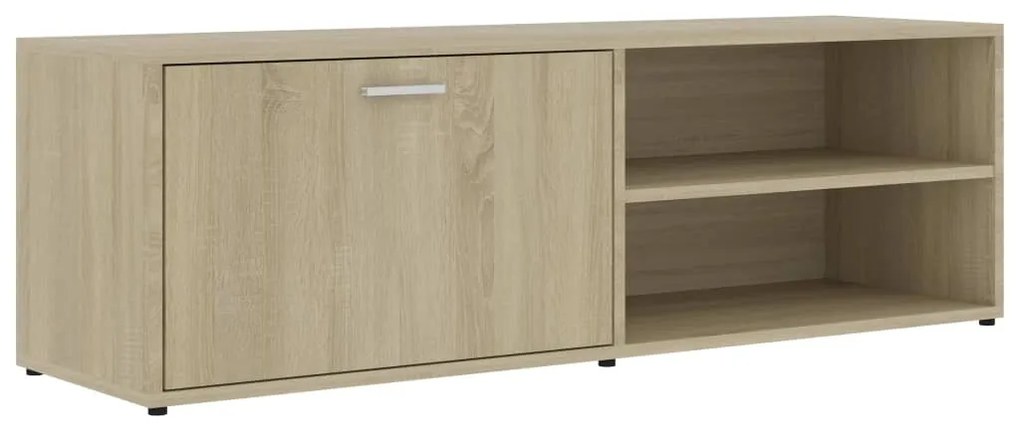 vidaXL Έπιπλο Τηλεόρασης Sonoma Δρυς 120 x 34 x 37 εκ. από Επεξ. Ξύλο