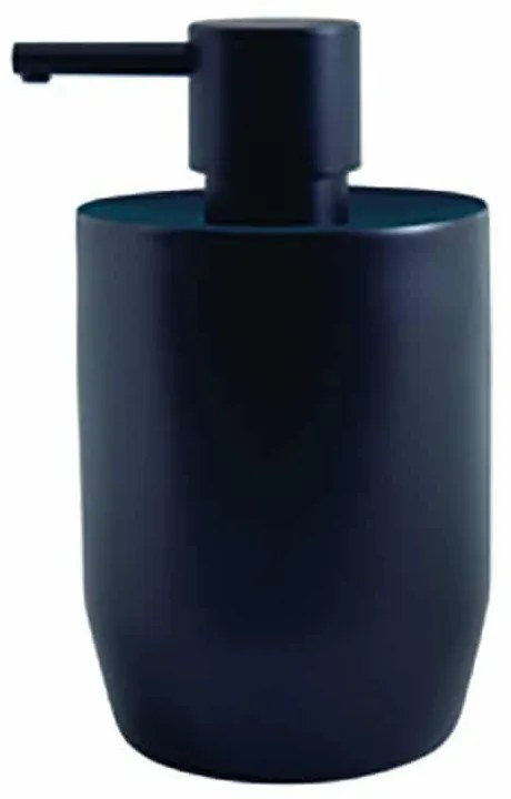 Δοχείο Κρεμοσάπουνου (Φ6.5x17.5) Spirella Jaro Black/Petrol