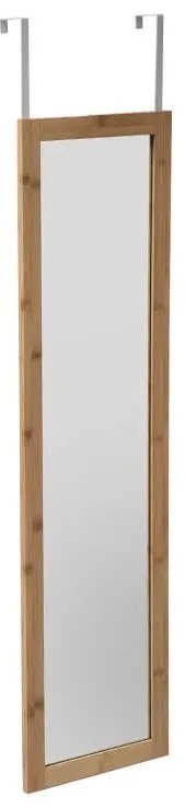Διακοσμητικός καθρέπτης πόρτας 5five, ορθογώνιος, με διαστάσεις 30x1.5x110cm - Σε απόχρωση ξύλου