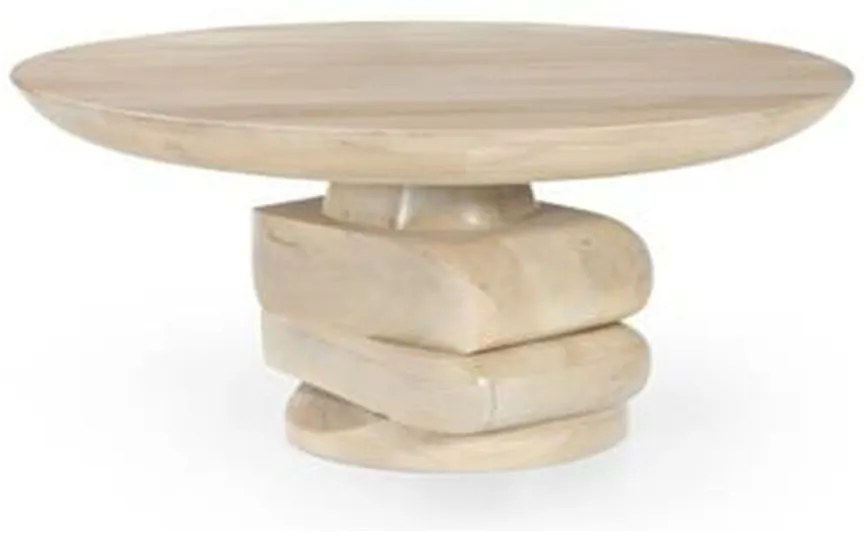 Τραπεζάκι Καφέ Home ESPRIT Ξύλο από Μάνγκο 80 x 80 x 39 cm