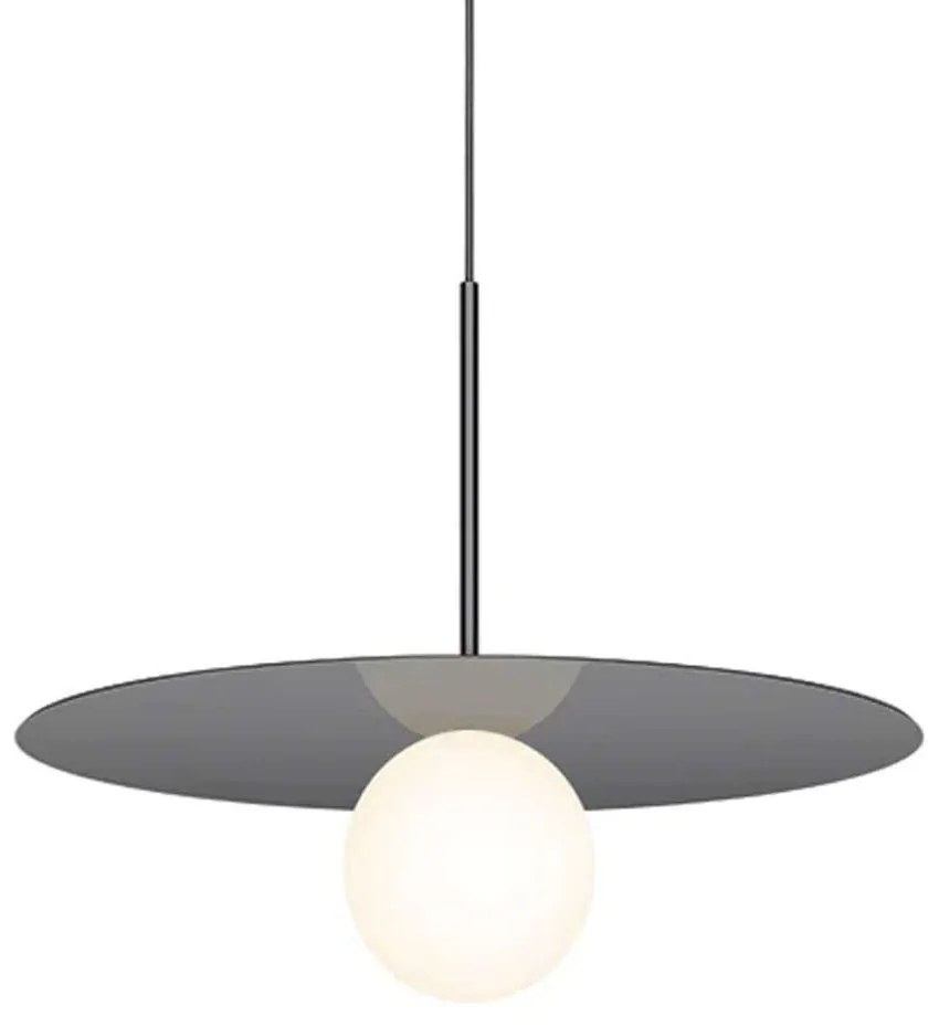 Φωτιστικό Οροφής Bola Disc 18 10676 45,7x12,7cm Dim Led 390lm 6W Dark Grey Pablo Designs